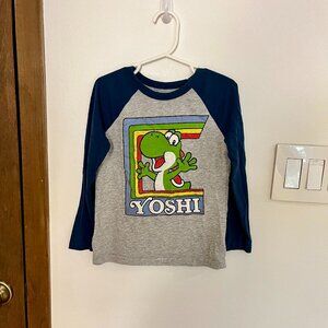 Jumping Beans 3/4 sleeve raglan tee little kids size 5